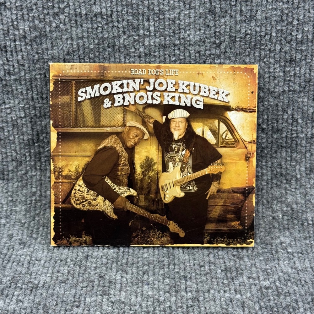 Smokin Joe Kubek Bnois King Road Dogs Life CD 2013 Texas Blues Delta Groove
